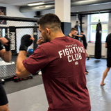Phantom Athletics T-Shirt FIGHTING CLUB Oversize Heavy - Bordeaux Rood Rood Rood Rood Rood Rood