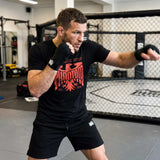 Phantom Athletics T-Shirt Germany Never Back Down - Zwart/Rood