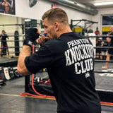 Phantom Athletics T-Shirt Knockout Club Oversize Heavy - Zwart