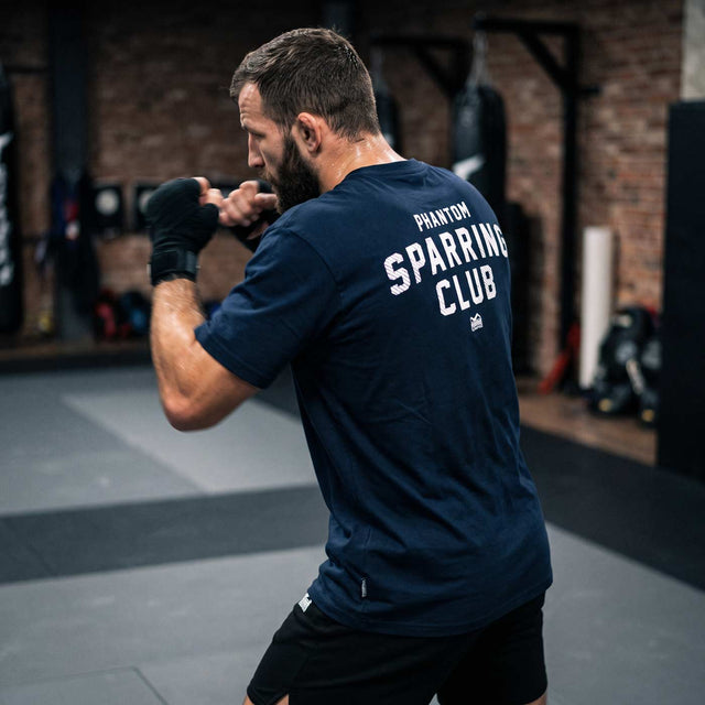 Phantom Athletics Triko Sparring Club Oversize Heavy – Námořnická modrá