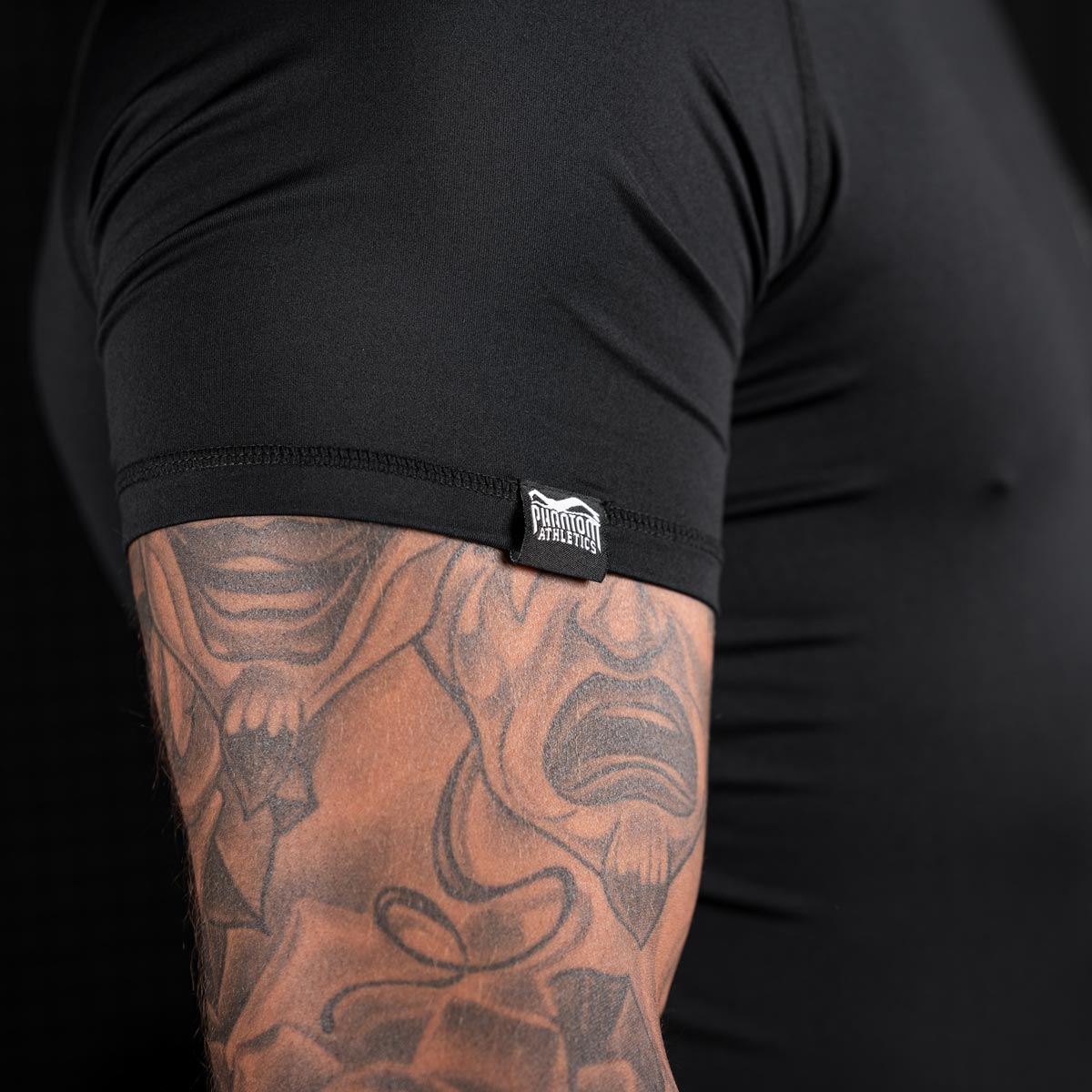 Phantom Athletics Rashguard Tactic Lange Mouwen - Zwart