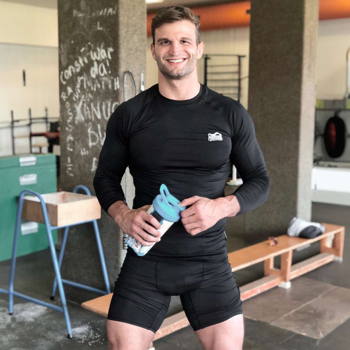 Phantom Athletics Rashguard Tactic Lange Mouwen - Zwart