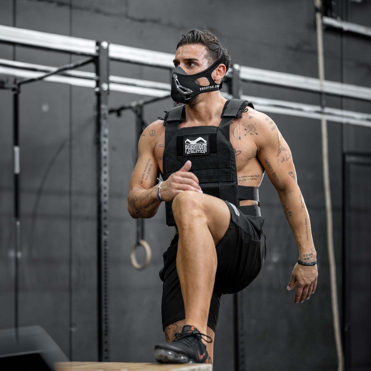 Phantom Athletics Trainingsmasker Mystery Mask - Zwart