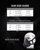 Phantom Athletics Trainingsmasker Mystery Mask - Zwart