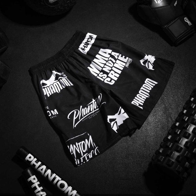 MMA trenky Phantom Athletics EVO Legend – Černé