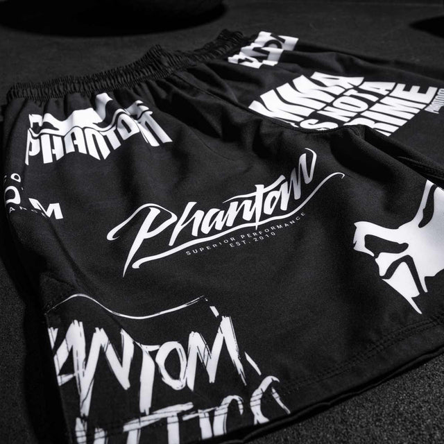 MMA trenky Phantom Athletics EVO Legend – Černé