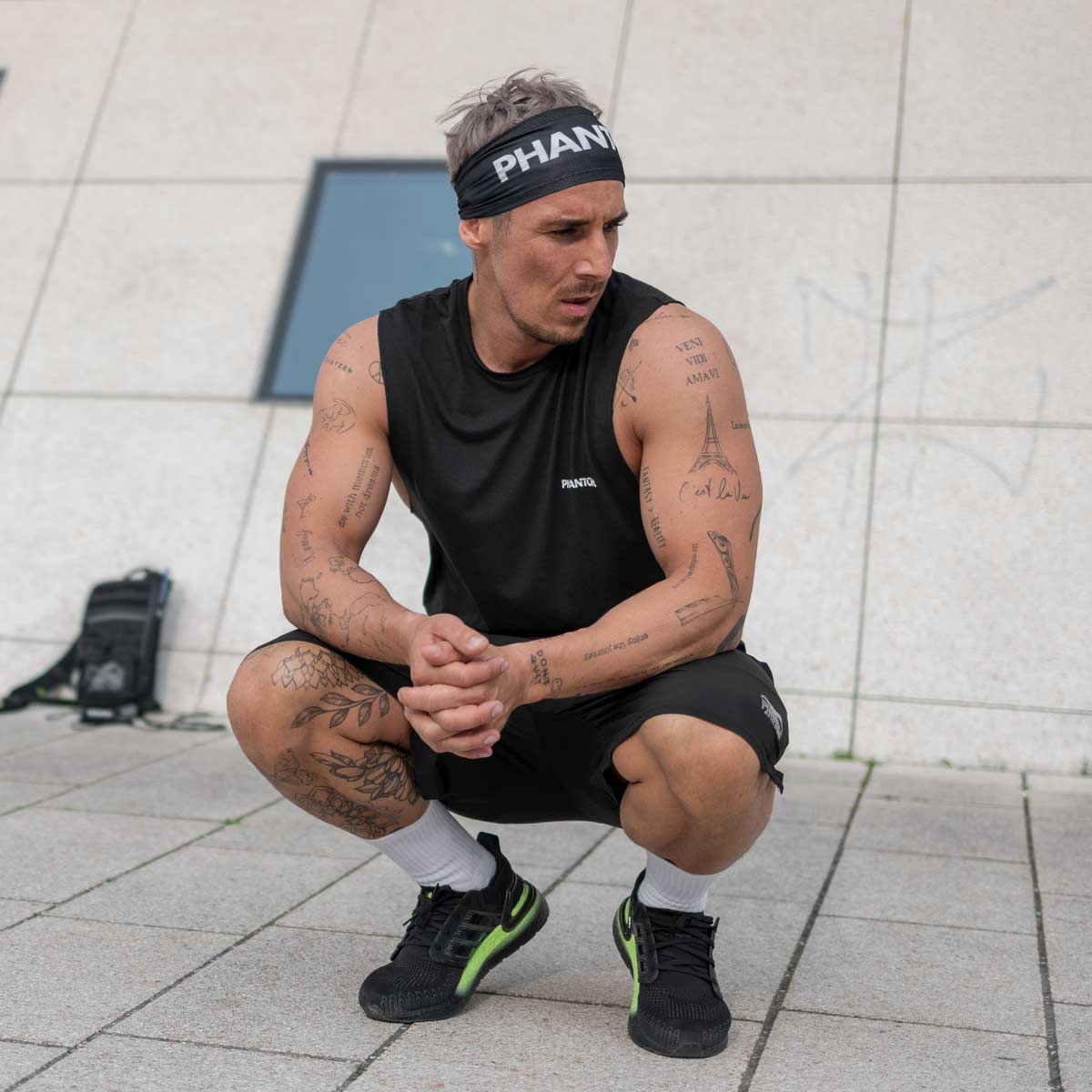 Phantom Athletics Hoofdband Zero - Zwart/Wit