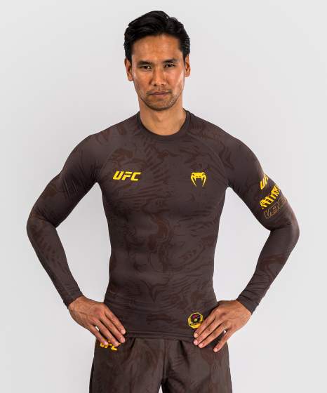 UFC Venum Rashguard Lange Mouwen Fusion Fight Week - Bruin
