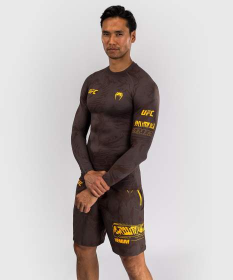 UFC Venum Rashguard Lange Mouwen Fusion Fight Week - Bruin