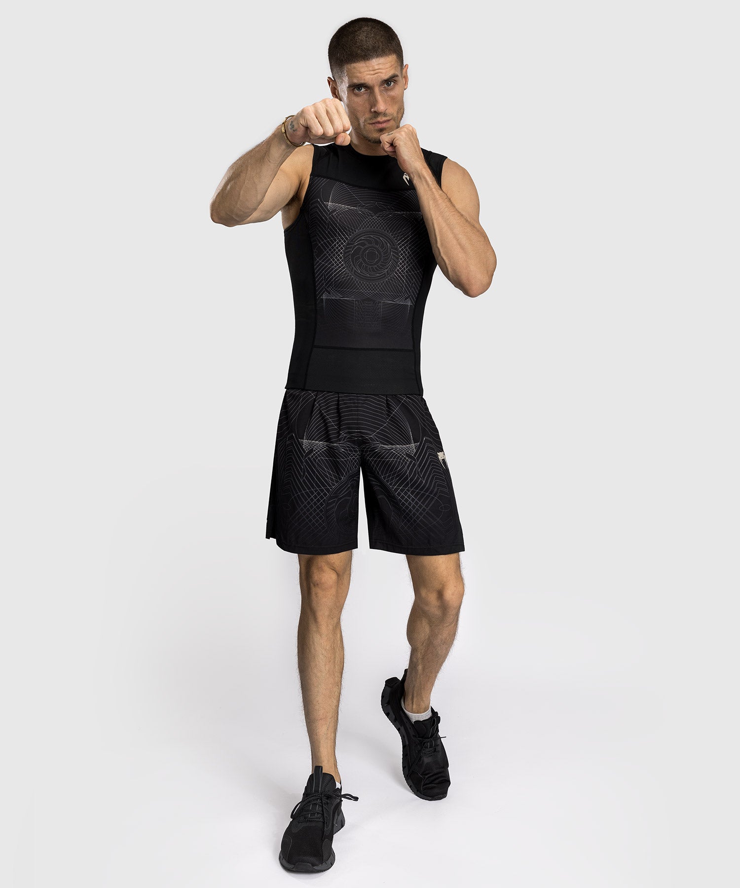 Venum Mouwloze Rashguard G-Fit Air - Zwart/Zand