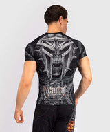 Venum Rashguard Gladiator 5.0 Korte Mouwen - Zwart/Zilver
