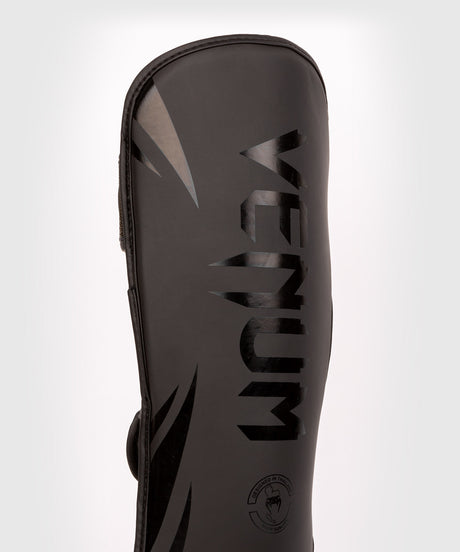 Tibiere Venum Challenger Kickboxing Copii – Negru