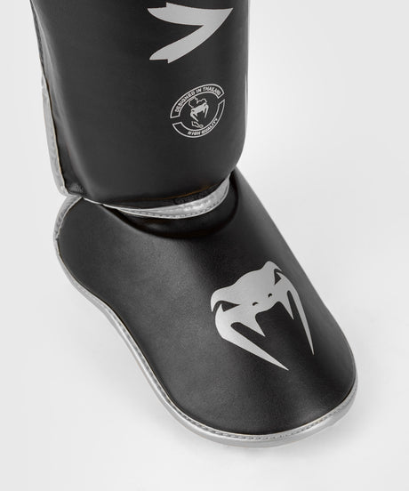 Venum Scheenbeschermers Kickboks Challenger - Zwart/Zilver