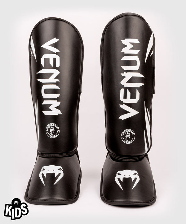 Venum Benskydd Kickboxning Challenger Barn – Svart/Vit