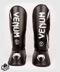 Tibiere Venum Challenger Kickboxing Copii – Negru/Alb