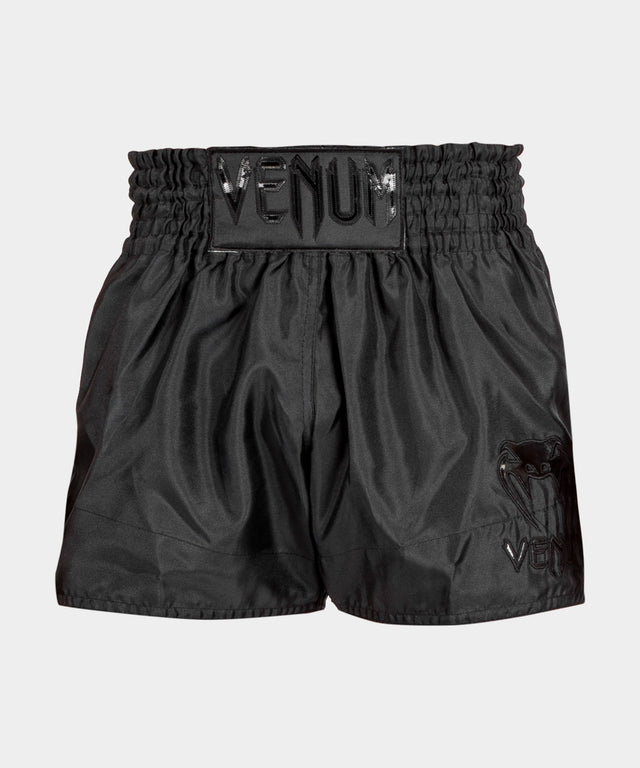 Venum Kickbox-Shorts Classic – Schwarz/Schwarz