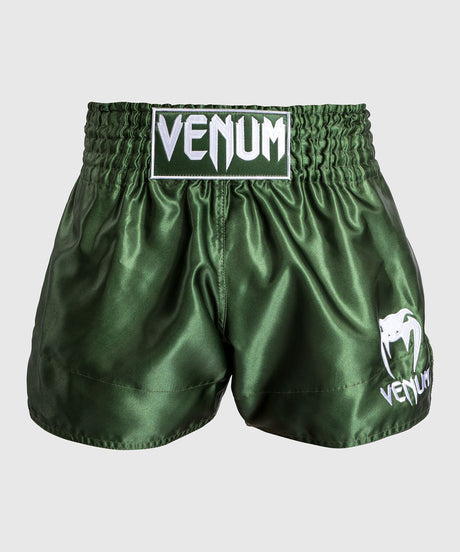 Pantaloncini Kickboxing Venum Classic 2.0 – Verde/Bianco