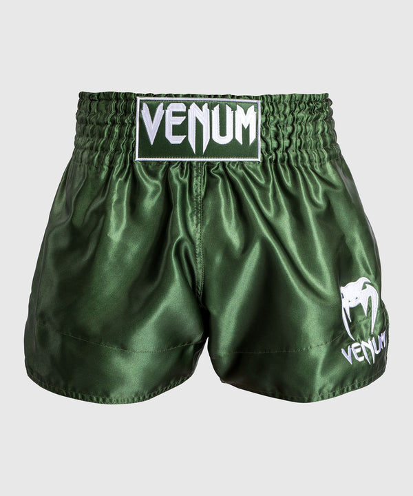 Pantaloncini Kickboxing Venum Classic 2.0 – Verde/Bianco