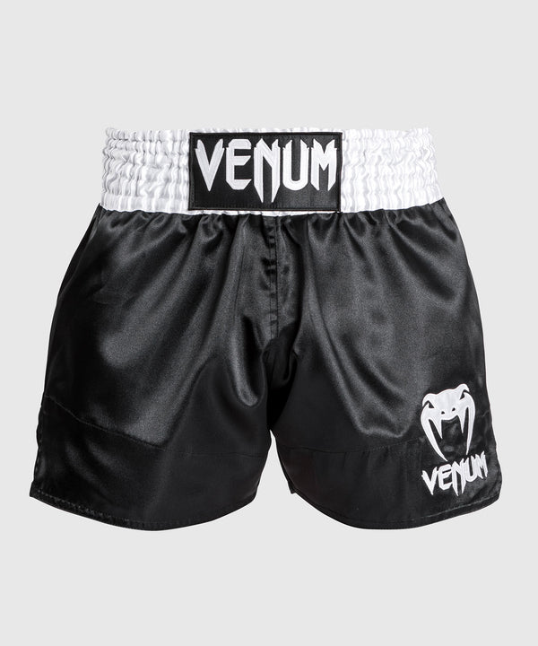 Pantaloncini Kickboxing Venum Classic 2.0 – Nero/Bianco