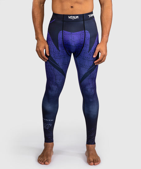 Venum Spats TEKKEN 8 Kazuya Zwart/Blauw
