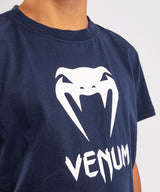Venum T-shirt Classic Kids - Navy Blauw