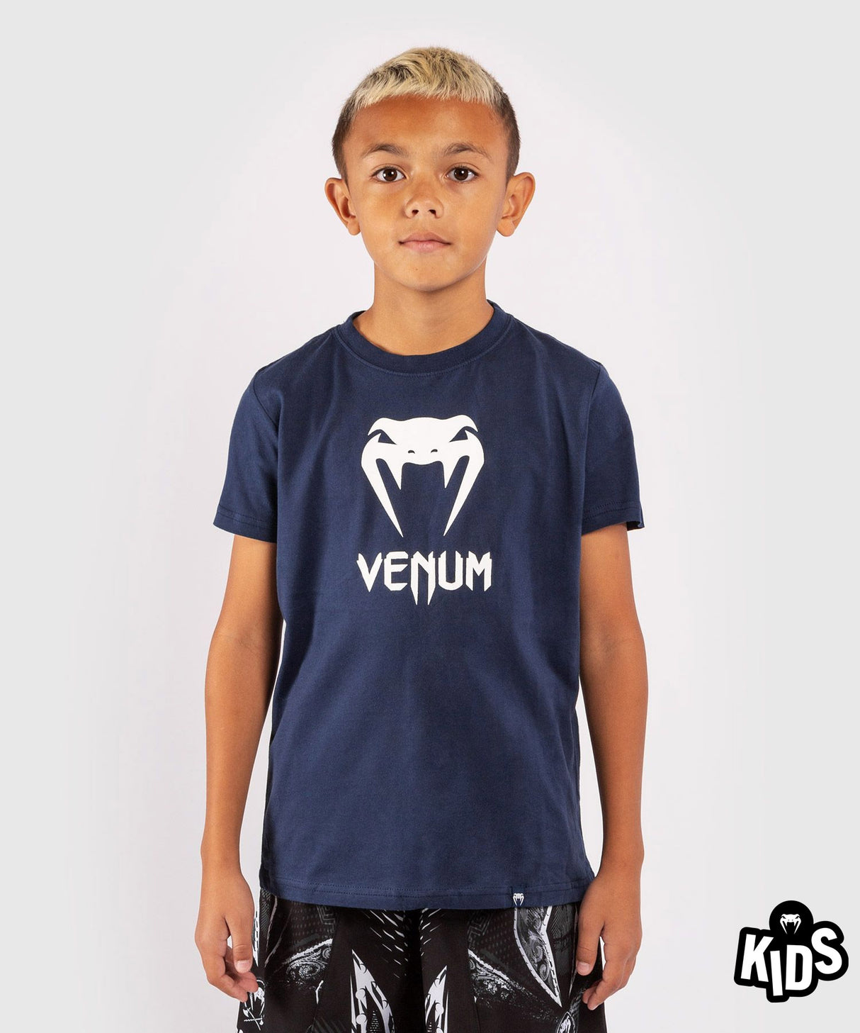 Venum T-shirt Classic Kids - Navy Blauw