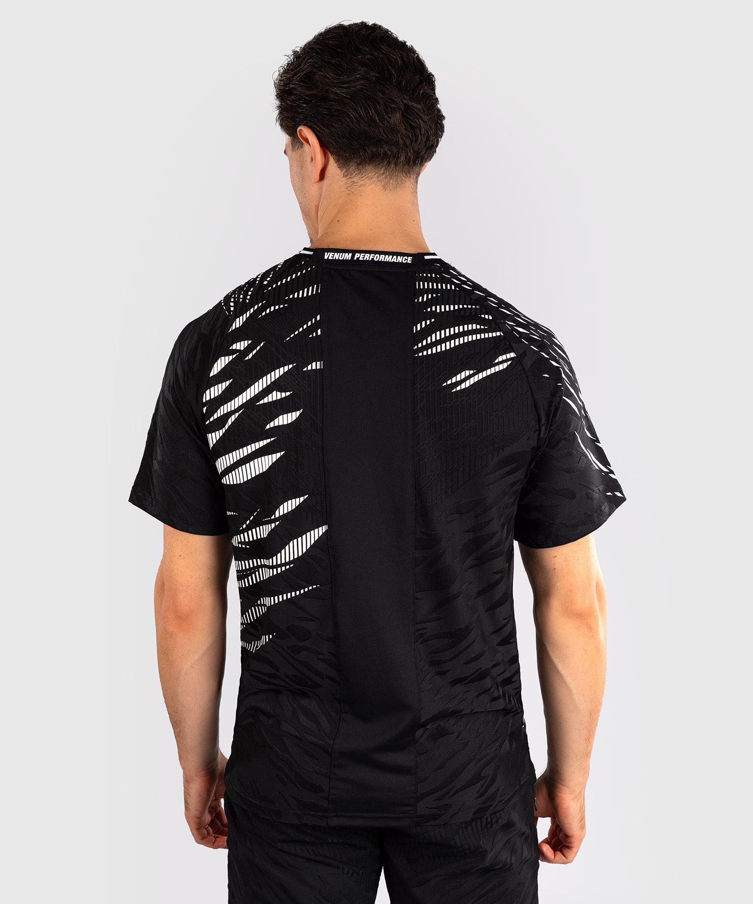 UFC Venum T-shirt Fusion Fight Night - Zwart