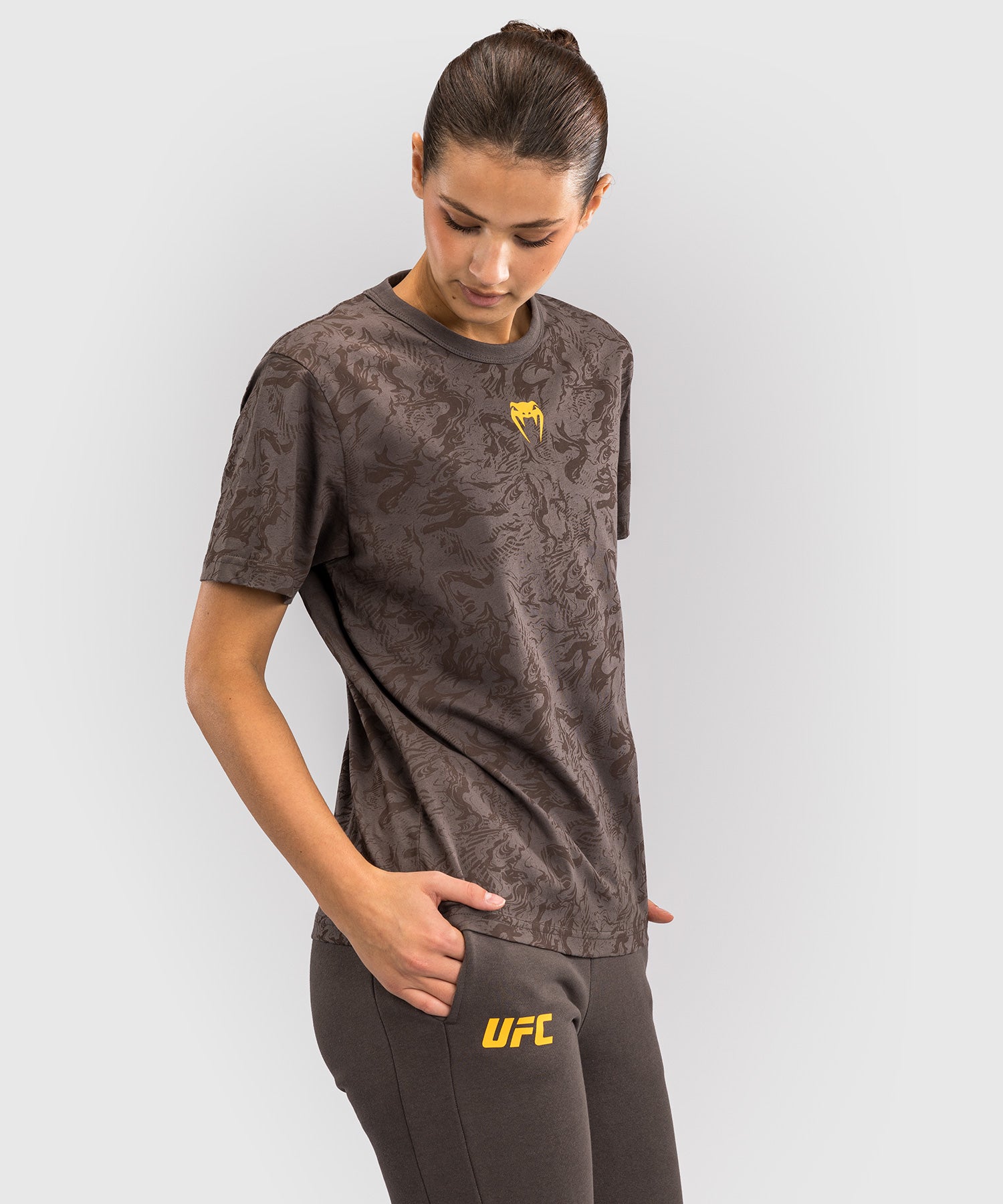 UFC Venum T-Shirt Dames Fusion Fight Week - Bruin