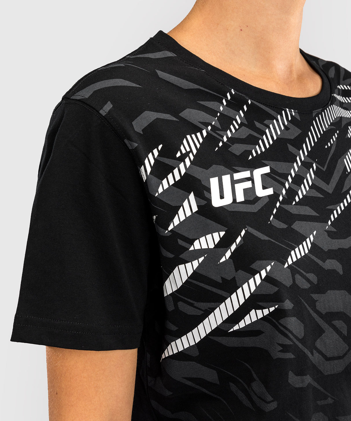 UFC Venum T-Shirt Dames Fusion - Zwart