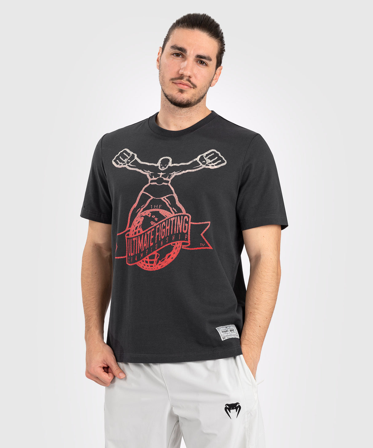 UFC Venum T-shirt Ulti-Man - Grijs/Rood