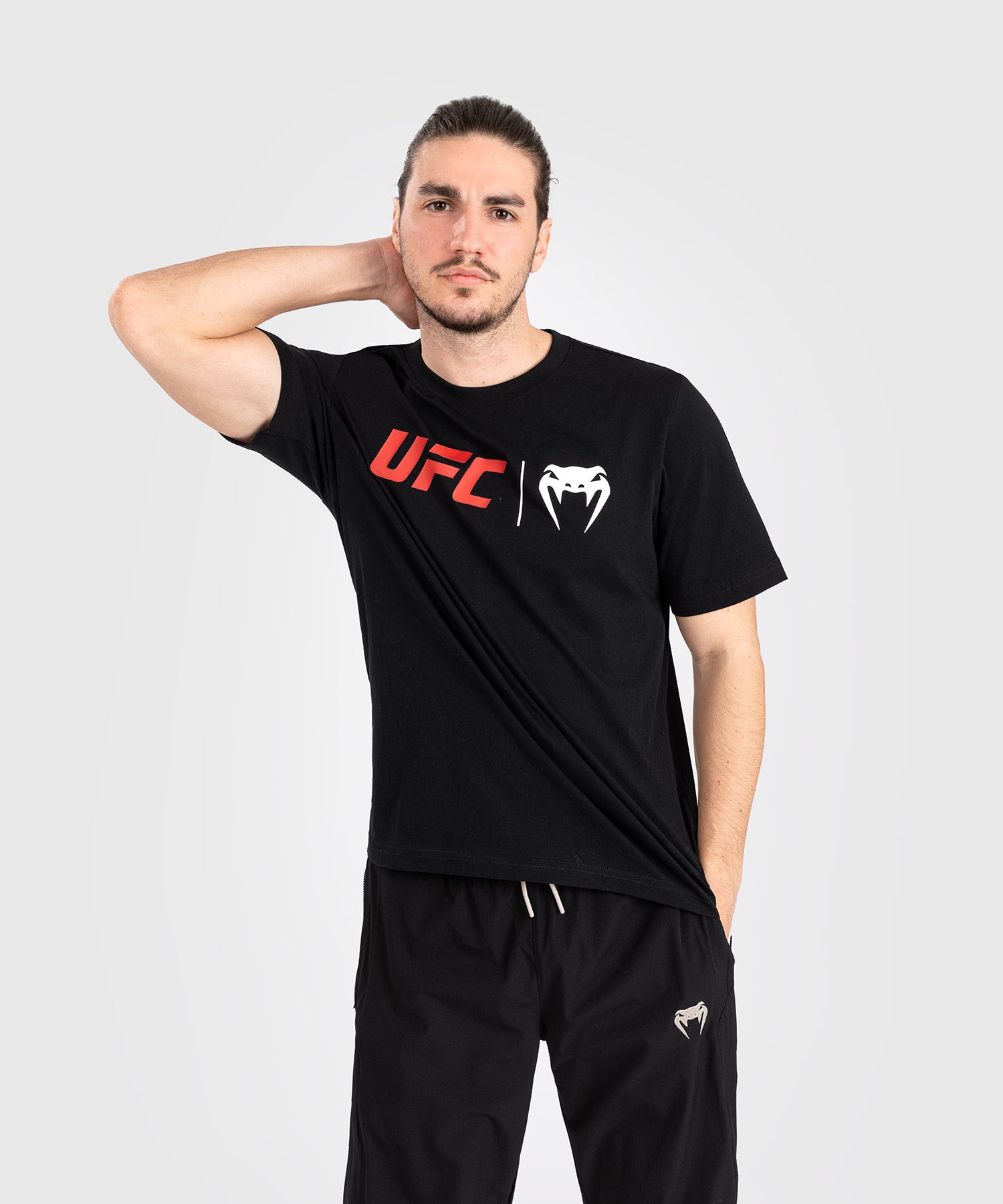 UFC Venum T-shirt Classic - Zwart/Rood