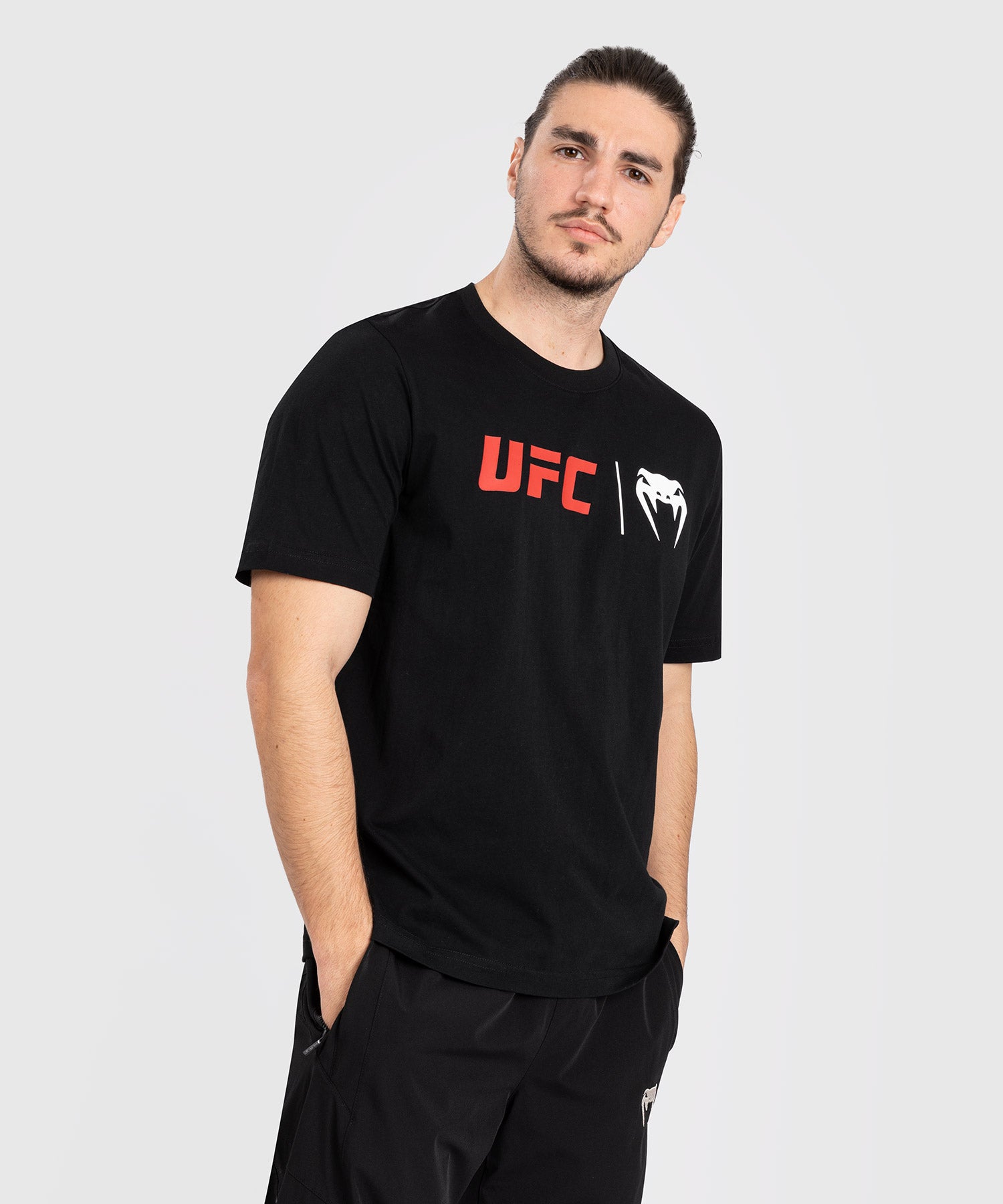 UFC Venum T-shirt Classic - Zwart/Rood