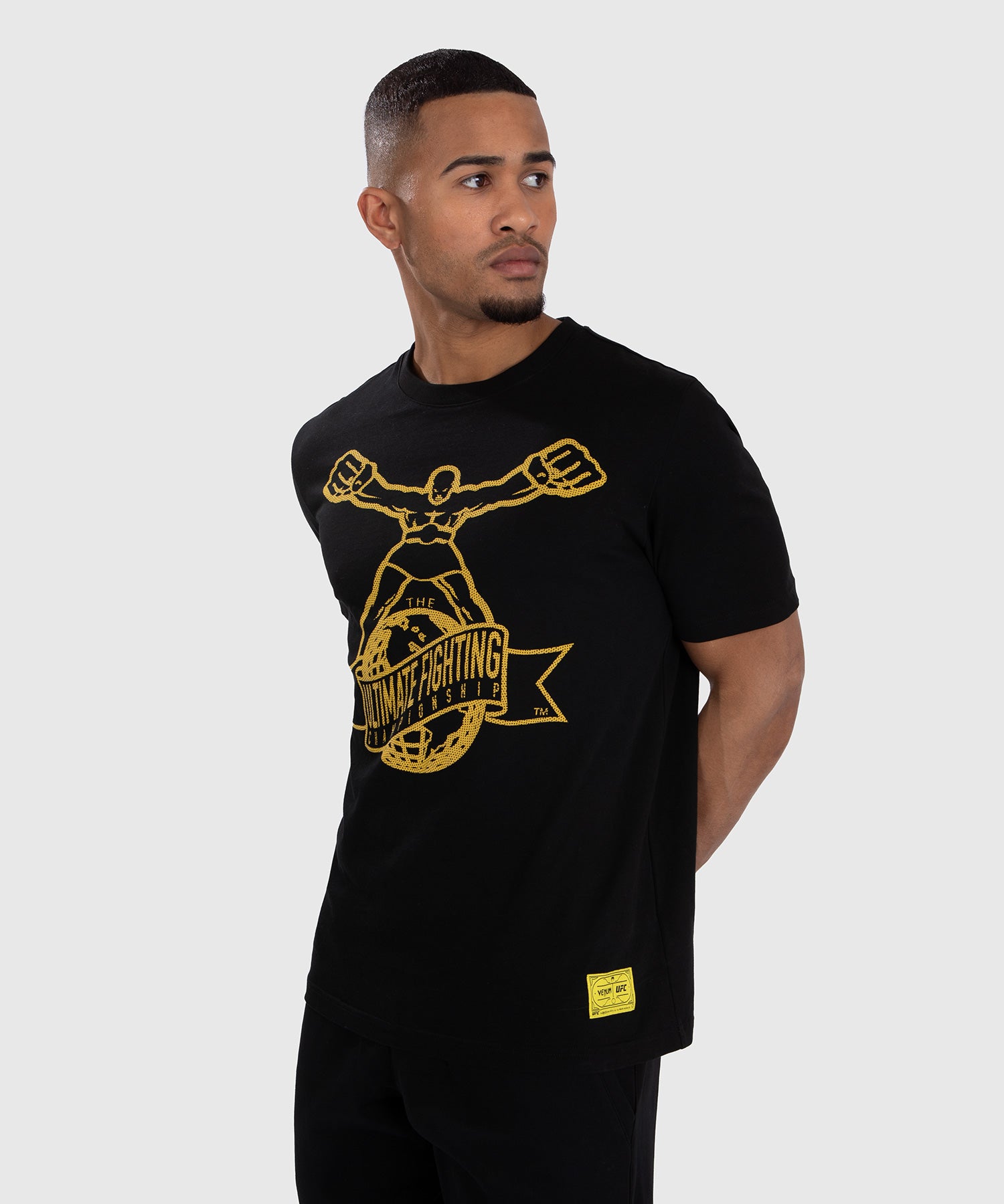 UFC Venum T-shirt Ulti-Man - Zwart/Geel