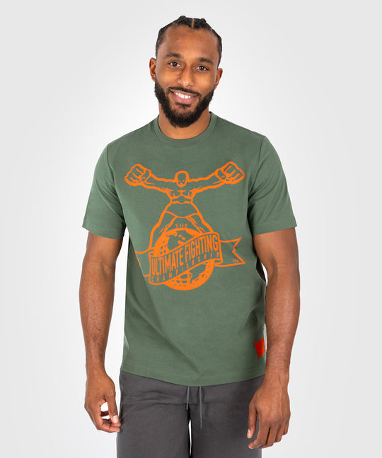 UFC Venum T-shirt Ulti-Man - Kaki Groen/Oranje