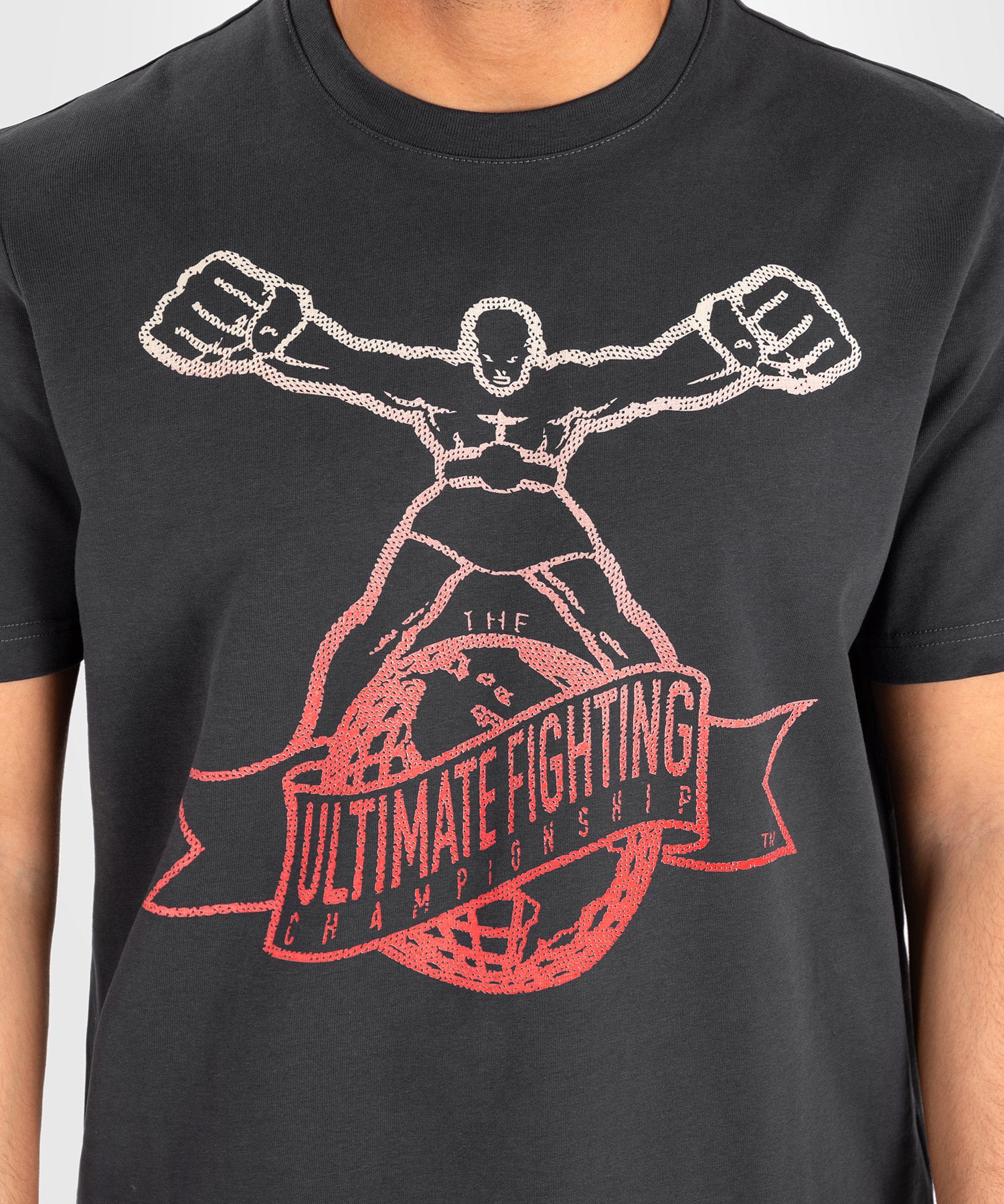 UFC Venum T-shirt Ulti-Man - Grijs/Rood