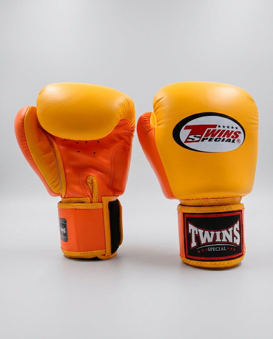 Twins Bokshandschoenen BGVL3 - Geel/Oranje