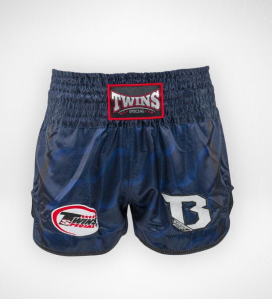 Twins Muay Thai Shorts TBT5 - Donkerblauw