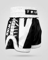Twins Muay Thai Shorts TTBL Spine - Zwart/Wit