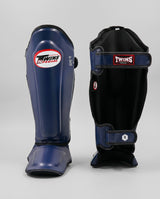Twins Kickboks Scheenbeschermers SGL7 -  Navy Blauw