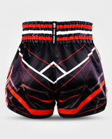 Twins Muay Thai Shorts TTBL Racing - Zwart/Rood