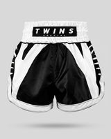 Twins Muay Thai Shorts TTBL Spine - Zwart/Wit