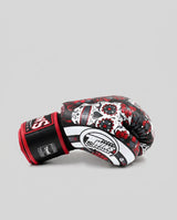 Twins Bokshandschoenen FBGVL3 Skull - Zwart/Rood/Wit