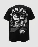 Twins T-Shirt 'TT2' - Zwart