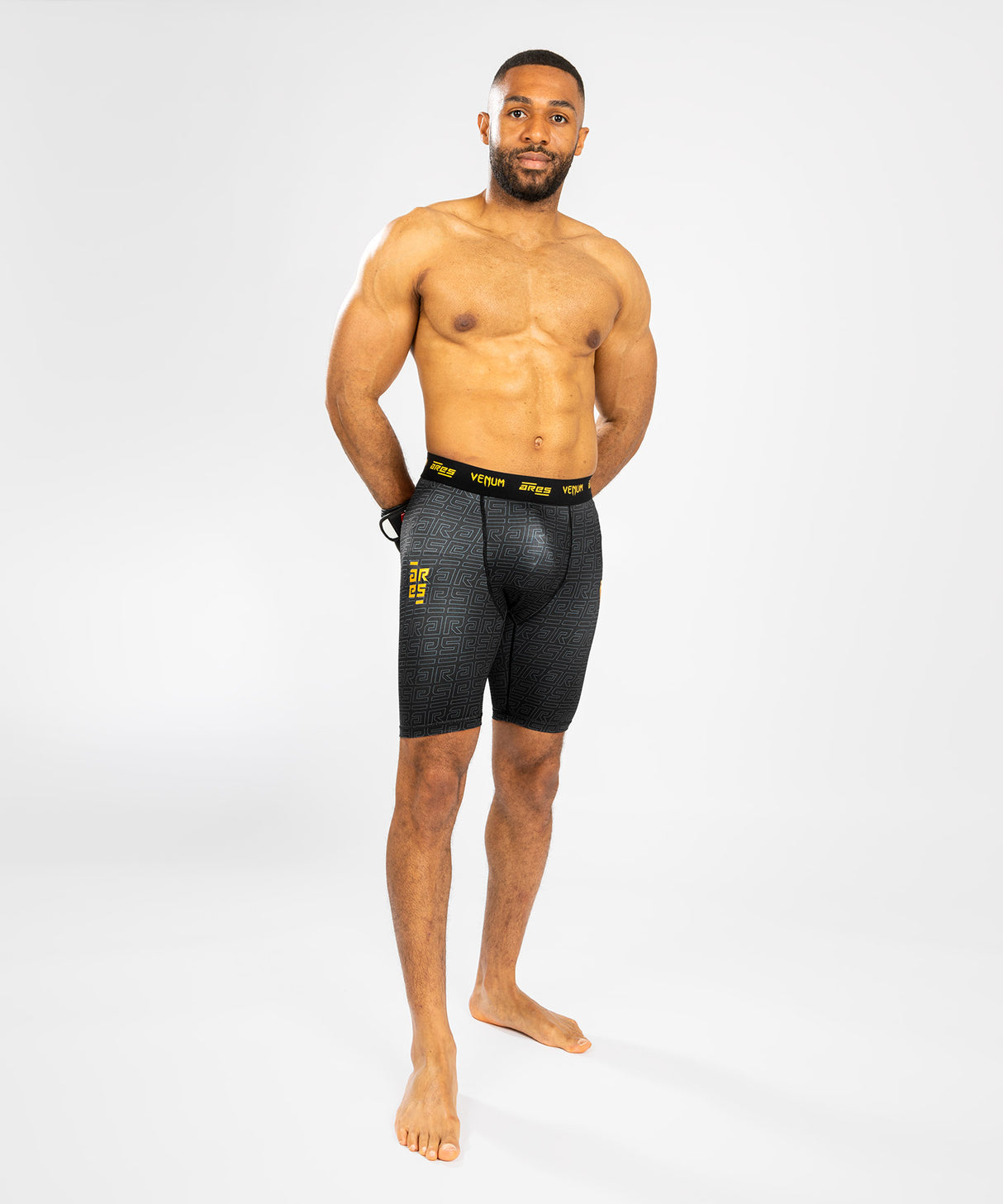 Venum x Ares Vale Tudo Shorts - Zwart/Goud