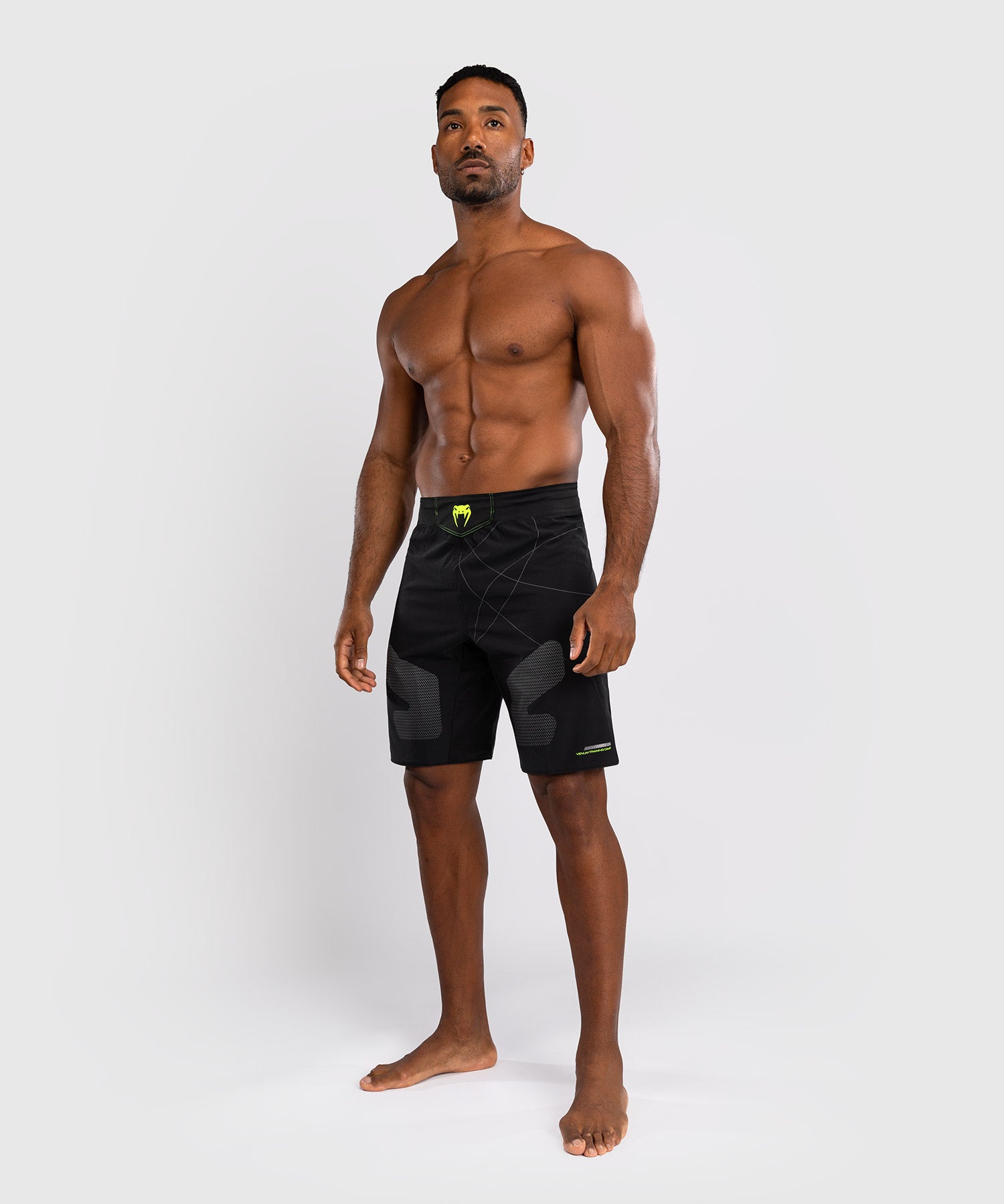 Venum MMA Shorts Training Camp 4.0 - Zwart/Neon Groen