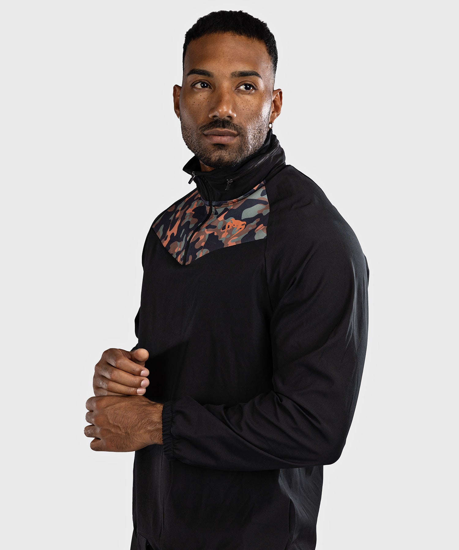 Venum Trainingsjack Jungle Ops - Zwart/Khaki Camo