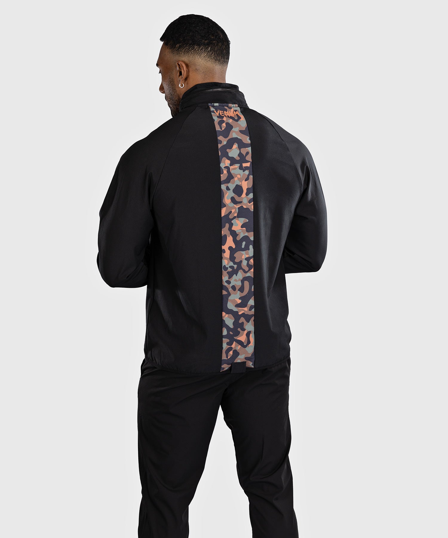 Venum Trainingsjack Jungle Ops - Zwart/Khaki Camo