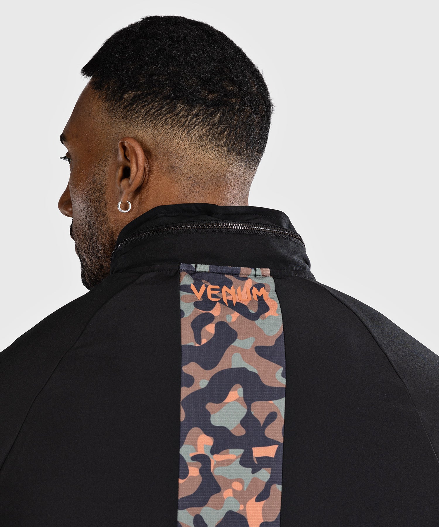 Venum Trainingsjack Jungle Ops - Zwart/Khaki Camo