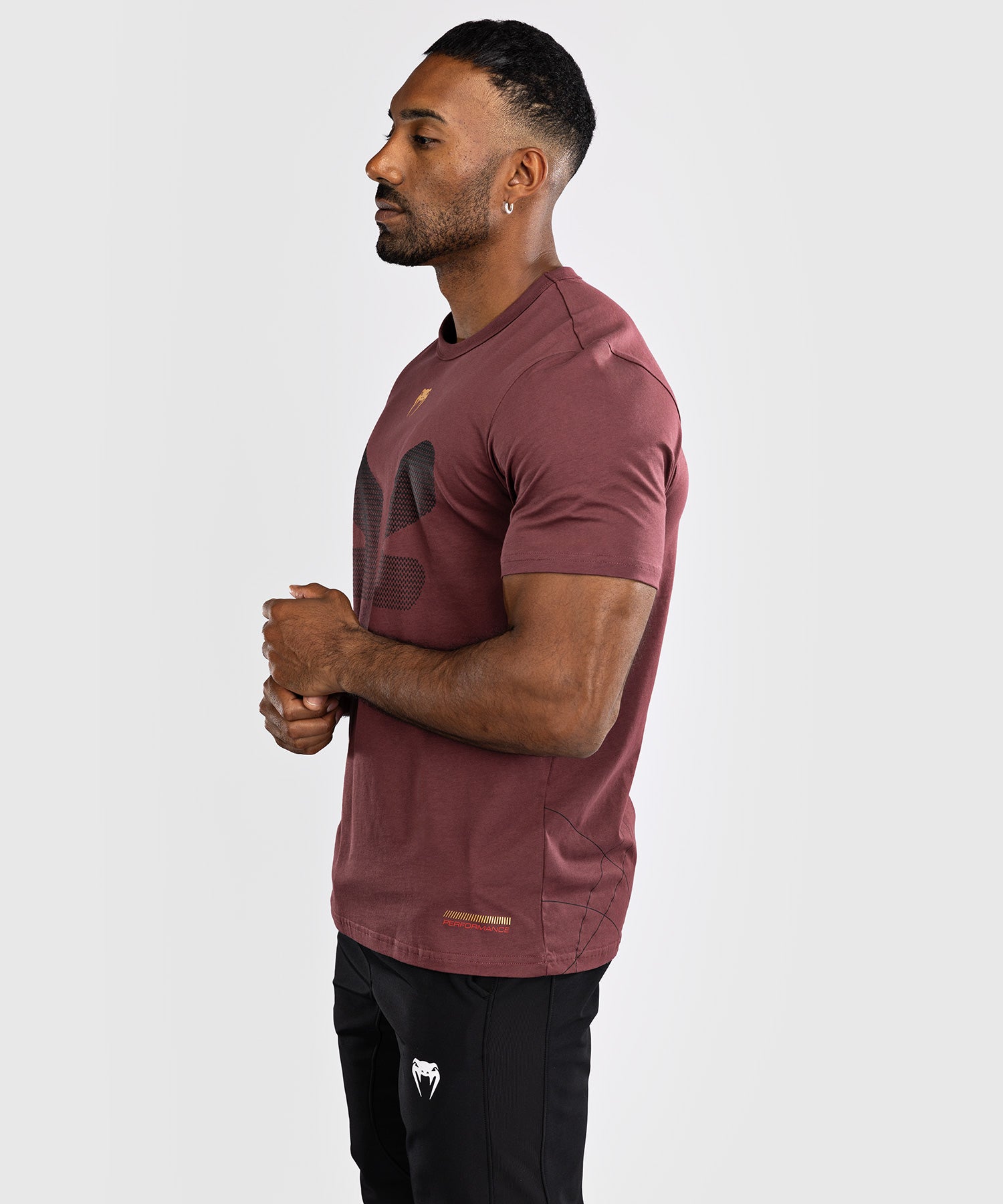 Venum T-Shirt Tactical XT - Zwart/Burgundy/Gold
