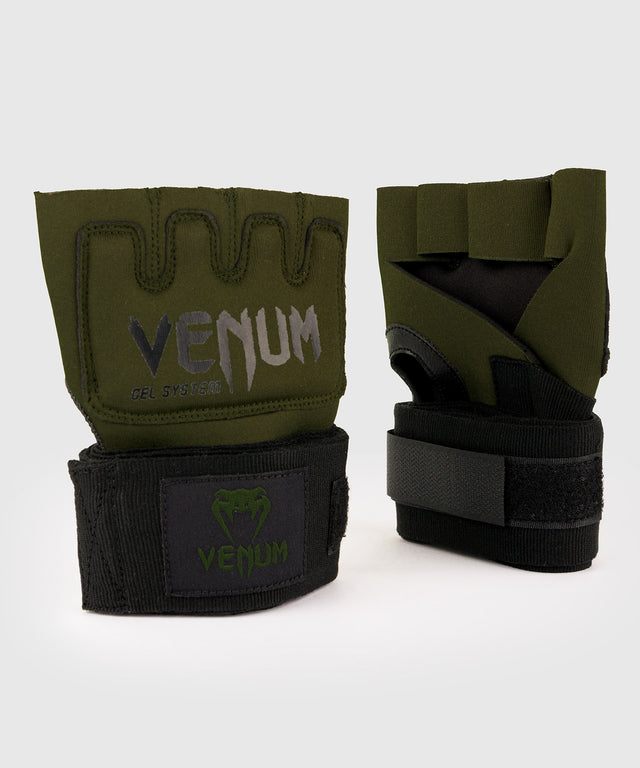 Venum Innenhandschuhe Kontact – Khaki-Grün/Schwarz
